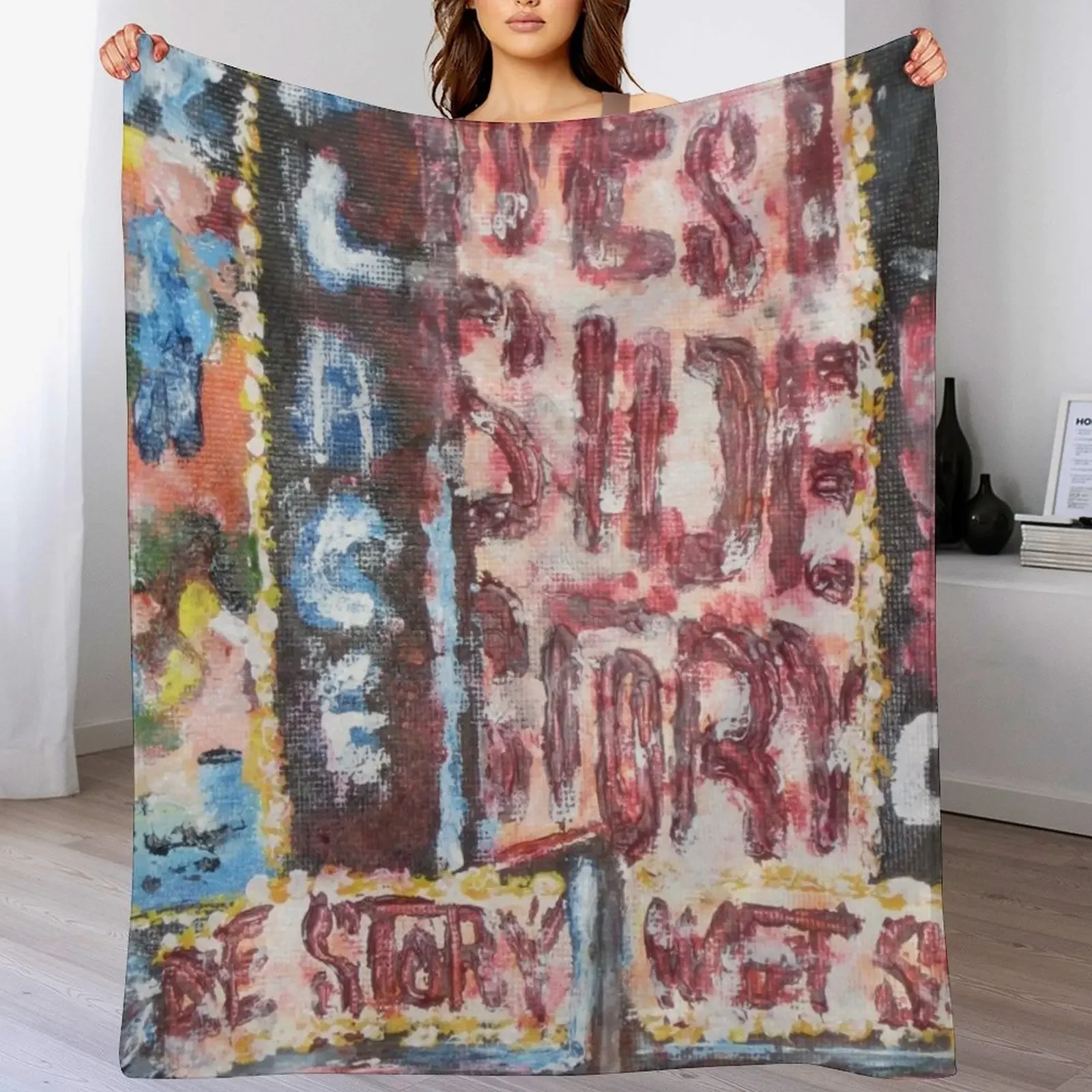 

West Side Throw Blanket Flannels decorative Warm blankets ands Blankets