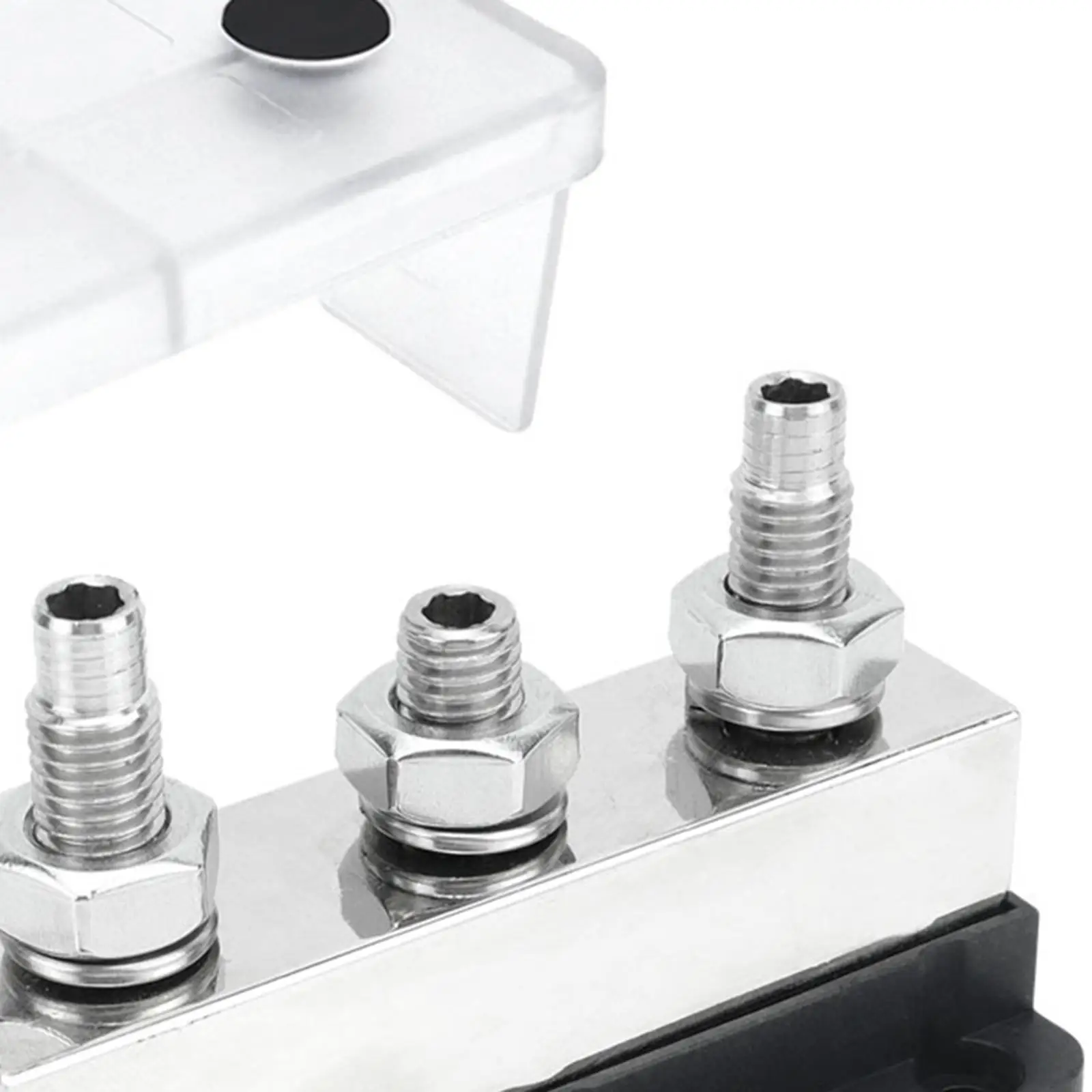 Bus Bar Power Distribution Block Heavy Duty Junction Block Marine Solar Wiring Car Accessories Easy Installation Copper Busbar