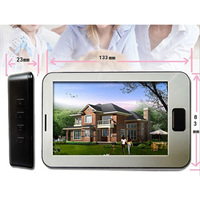 Smart Cat Eye Doorbell With 4.3 Inch Screen Accurate Motion Detection By PIR 1080P Peephole Camera Night Vision With LCD Screen