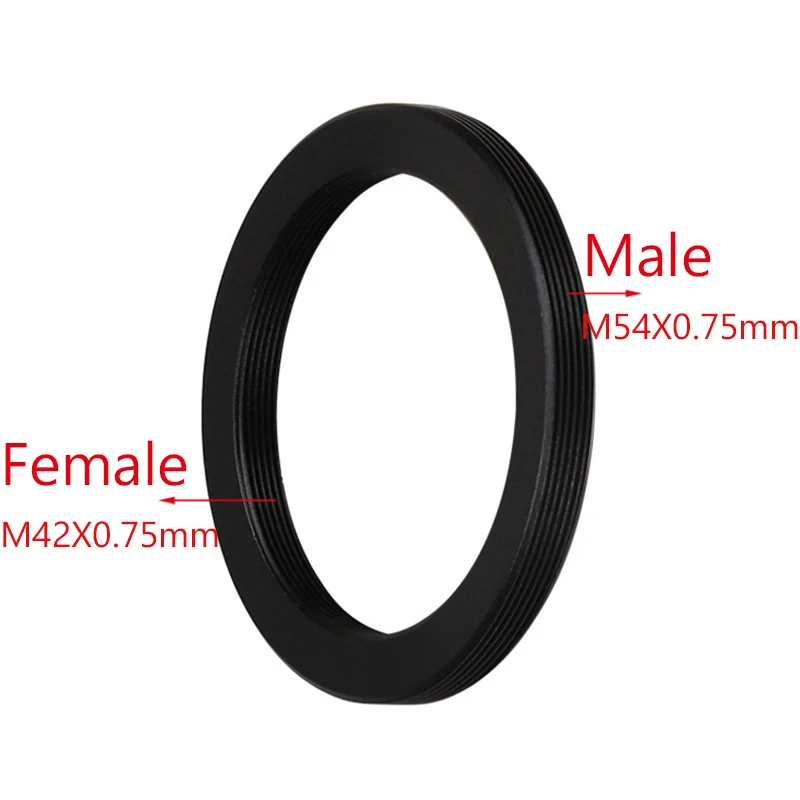 Female to Male Thread M48 M42 SCT M52 M54 M56 T T2 Astronomical Telescope Photography Adapter Ring Accessories M42x0.75 M48x0.75