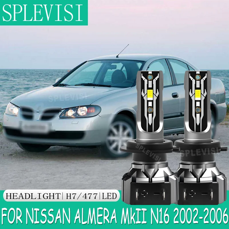 

Plug-N-Play Energy-Efficient durable Clear Vision in Bad Weather Headlight For NISSAN ALMERA MkII N16 2002 2003 2004 2005 2006