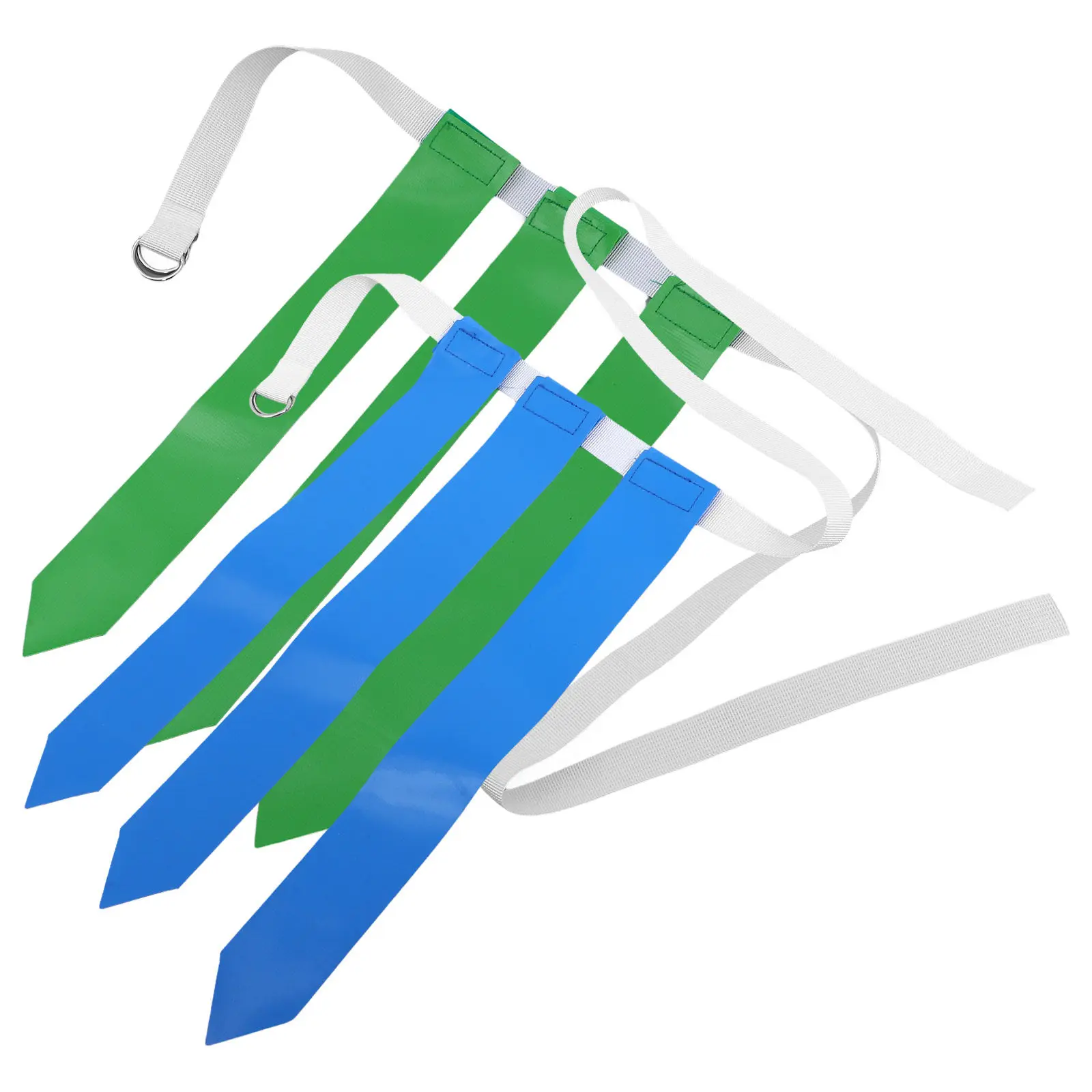 

2Pcs Football Flag Belt for Teens Adjustable Waist Flag Belt for American Football Training Outdoor Non-Contact