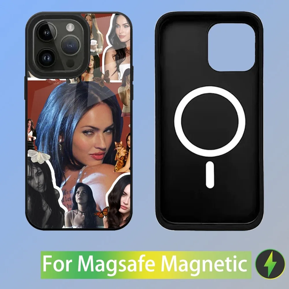 M-Magan F-FoxS Actor Phone Case For iPhone 15,14,13,12,11,Plus,Pro,Max Mini Magsafe Magnetic Wireless Charging