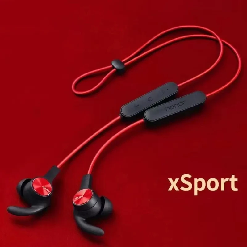 Новые наушники Honor xsport AM61 с Bluetooth и беспроводным подключением, с микрофоном, внутриканальные, с функцией быстрой зарядки, для Honor, iOS, Android.