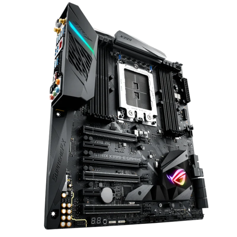 VOOR ASUS ROG STRIX X399-E Gaming Moederbord AMD X399 8xDDR4 E-ATX Socket TR4 1xM.2
