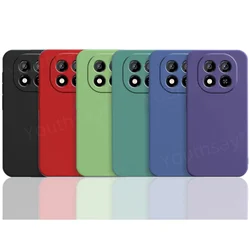 For Redmi Note 14 Pro Plus 5G Case Redmi Note 14 Pro+ Plus Cover Funda Coque Original Liquid Silicone Soft TPU Phone Bumper