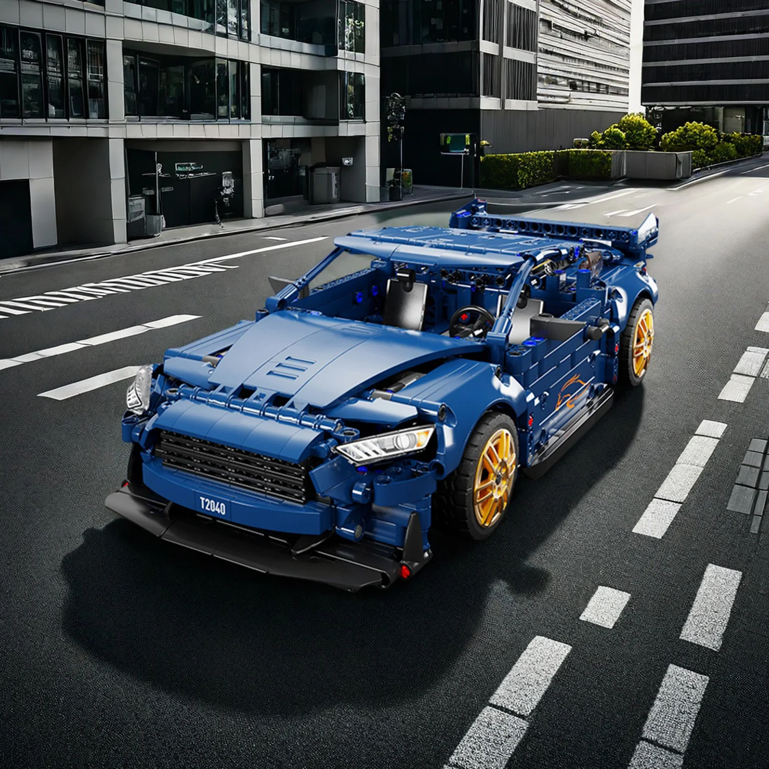 1360 قطعة سباق السيارات التقنية الرياضية اللبنات مجموعات الالعاب تجميع لغز نموذج الطوب الإبداعية مكتب عرض الهدايا #5