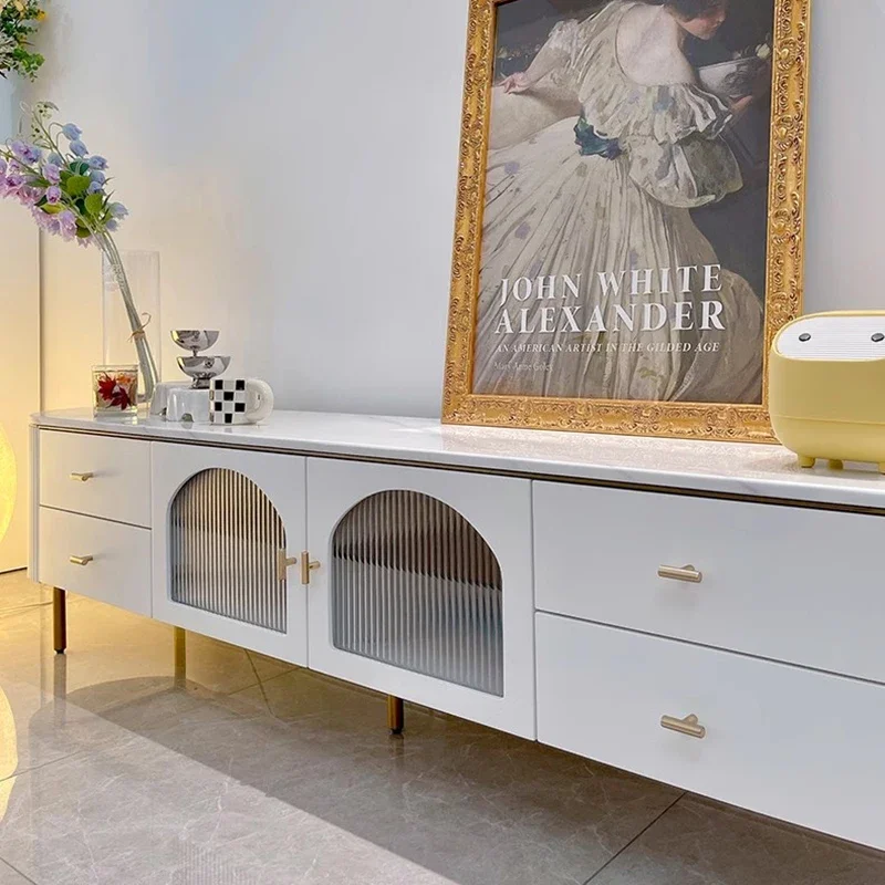 

Tv Stand Floating Shelves Living Room Entertainment Unit Media Console Modern mueble para tv Farmhouse Salon mueble para tv