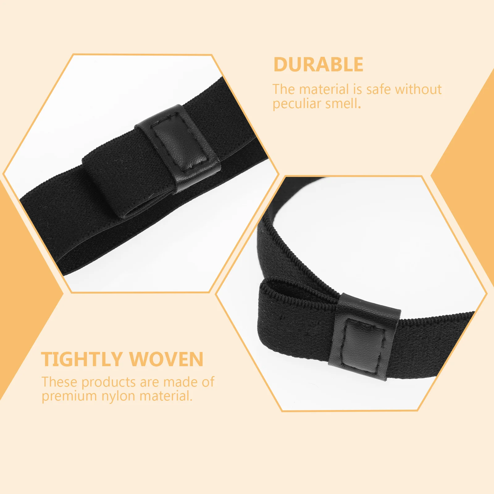 

4 Pcs Lunch Box Strap Travel Bento Fixed Elastic Band Bundling Belts Nylon Container Fixing Straps Boxes