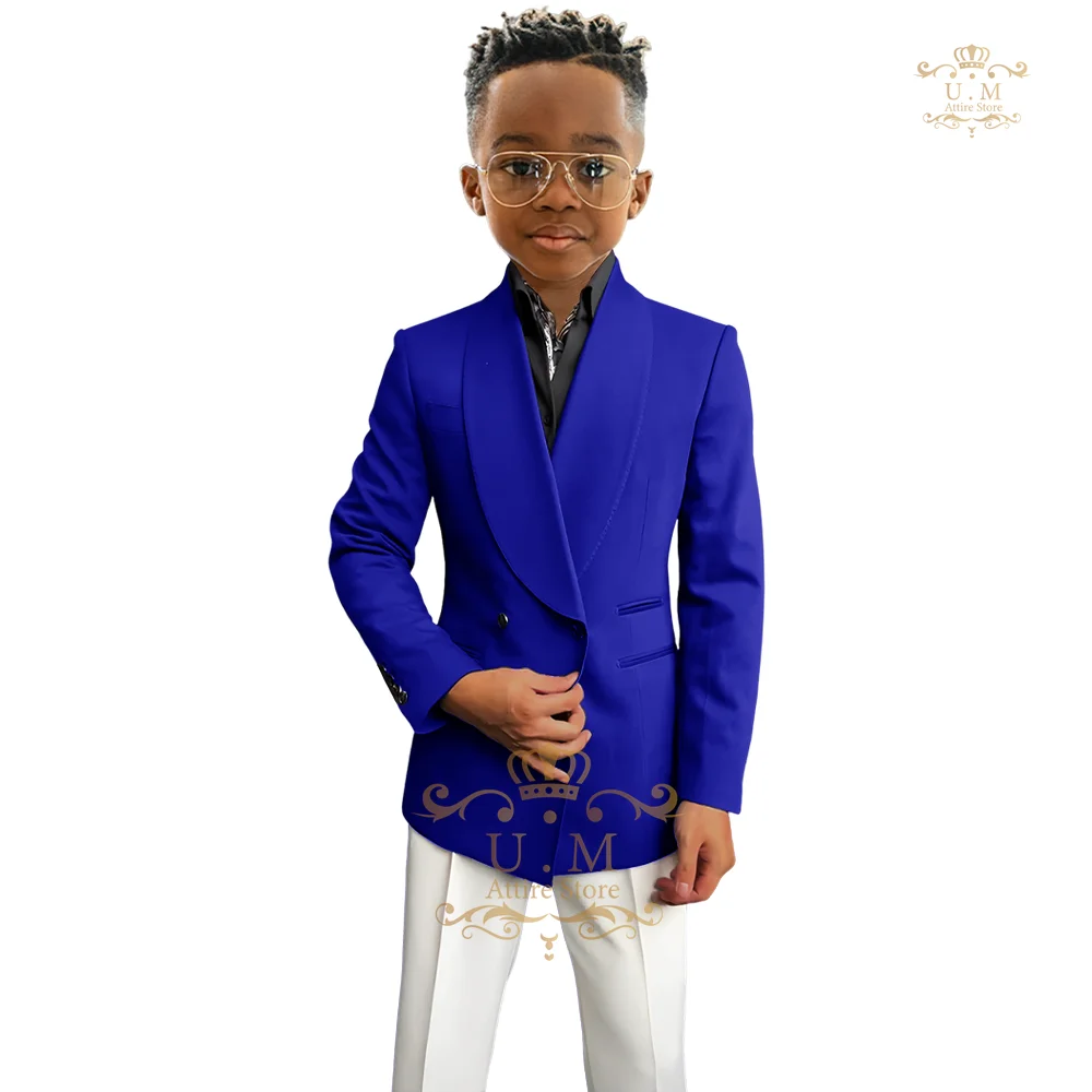 

Premium boys' suit 2-piece (jacket+pants) children pupil shawl lapel formal tuxedo for wedding prom uniform birthday party dress