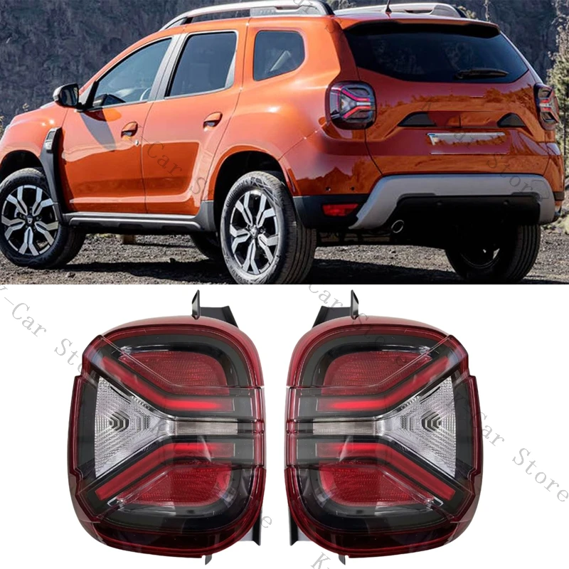 For Renault Dacia Duster 2 Facel 2020-2024 Rear Bumper Tail Brake Stop Light Warning Brake Light Tail Lamp Car Accessorie