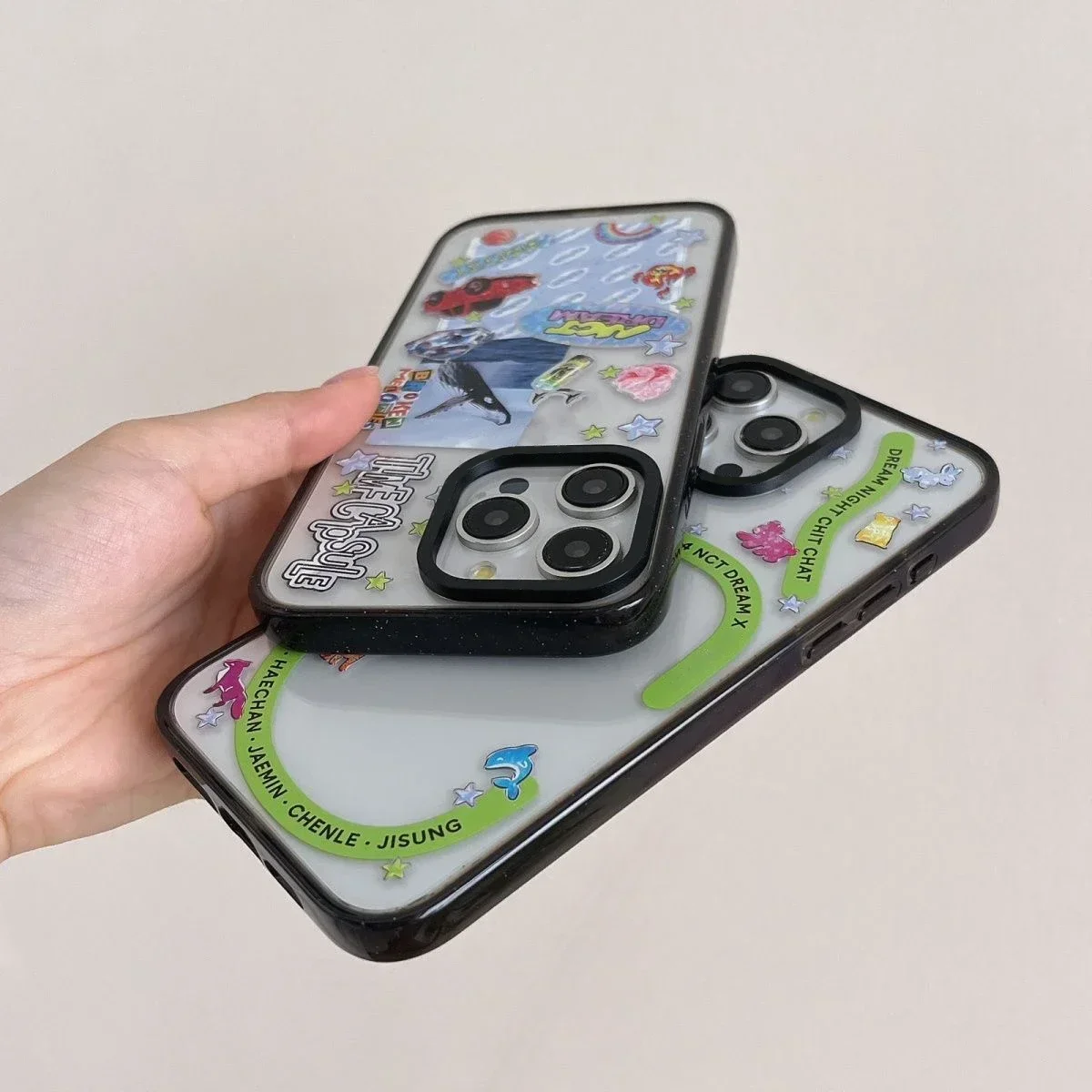 Anime Dream Graffiti 2.0 Acrylic MagSafe Phone Case Cover for IPhone 11 12 13 14 15 16 Pro Max Case for IPhone 16 Pro Max