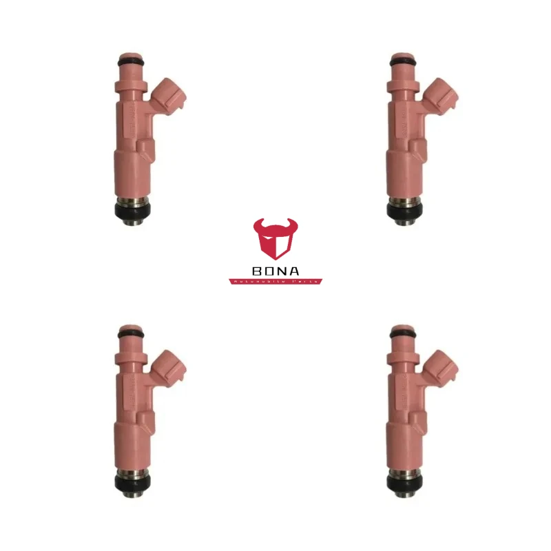 4Pcs Fuel Injector 23209-75080 For Toyota 4Runner Tocoma 2.4 L4 Prado RZJ120 2.7 2RZFE 3RZFE 23250-75080 23250-79135 23209-79135