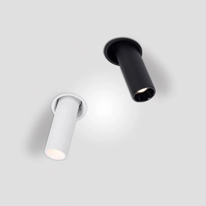 

Recessed Long tube COB spotlights Dimmable frameless 5W 7W 12W LED downlight 3° 8° 15° Ceiling lamp AC85-265V Interior lighting