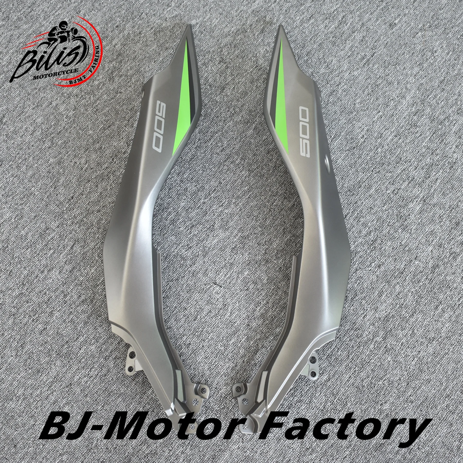 

Задняя боковая крышка, подходит для Kawasaki Ninja 500 2024-2025, комплект кузова мотоцикла, детали из АБС-пластика для Ninja 500 2024 2025