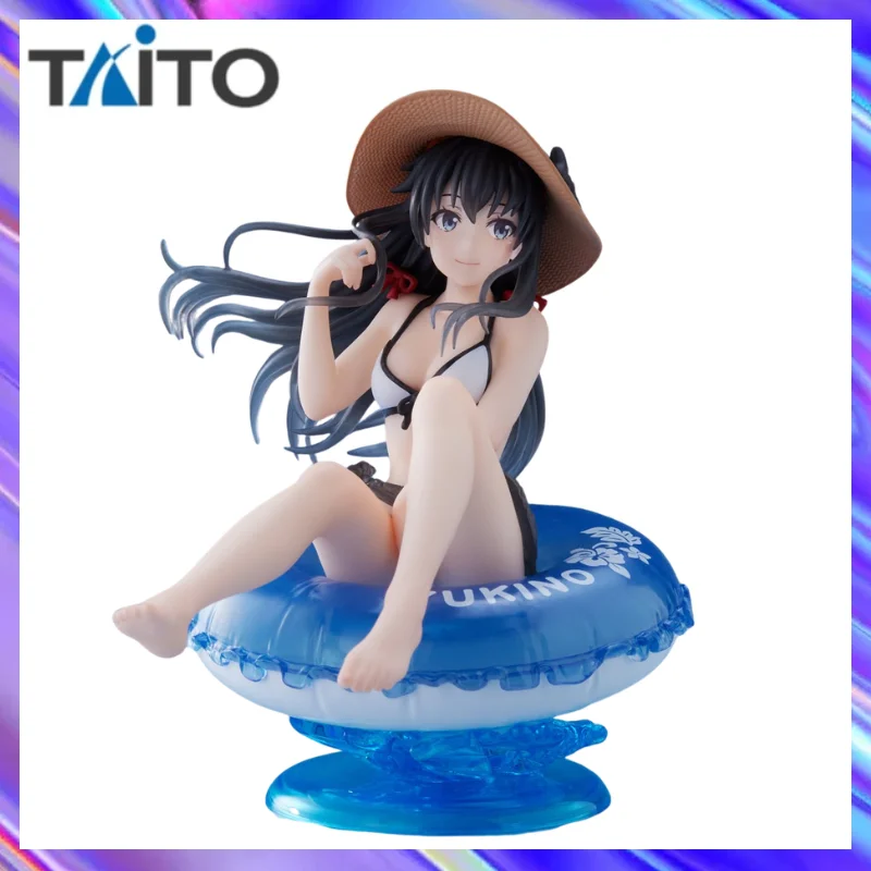 В наличии: Фигурка TAiTO Yukinoshita Yukino (девушка с плавательным кругом), модель, игрушка, подарок, украшение, коллекционная вещь