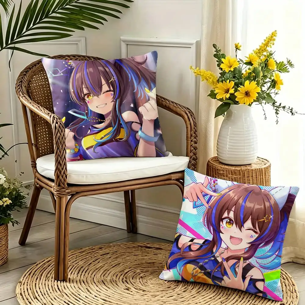 

Umamusume Daitaku Helios Double-sided print Pillow Case for Sofa Living Room Home office Decor Protective Cover