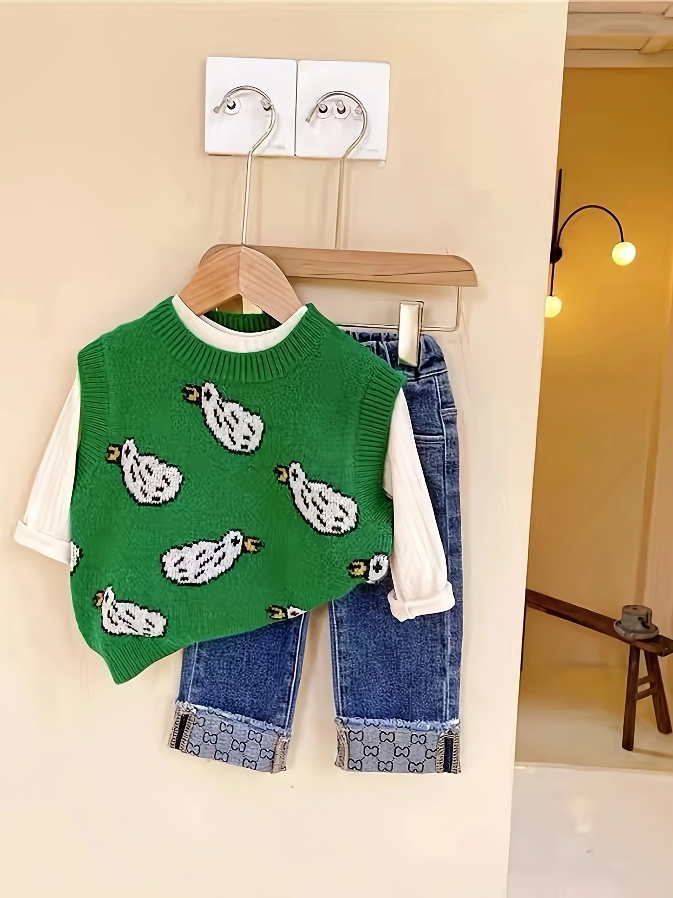 Frühlingskleidung für Mädchen, Neuer Stil Koreanischer Basis-Oberteil für Kleine und Mittelgroße Kinder, Stilvolle Weste für Baby-Mädchen – Detail 3