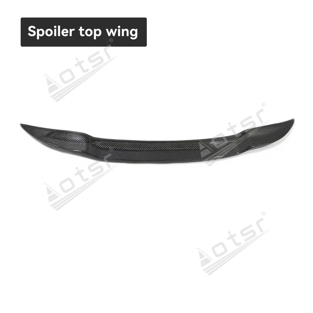 

Для Mercedes-Benz GLA AMG задний спойлер из настоящего углеродного волокна, стабилизатор воздушного дефлектора и спойлера на крышу, детали для автоматической модификации