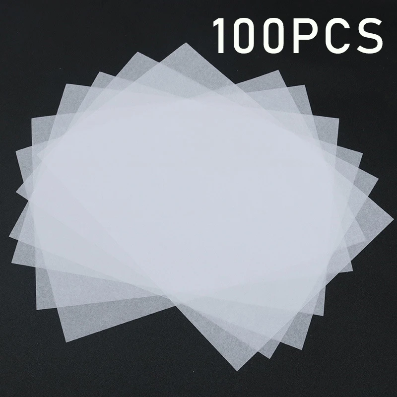 100pcs Tracing Paper Card making Crafts Drawing Scrapbook Set Sheet Sketch Translucent Writing Kits Lettering Hot