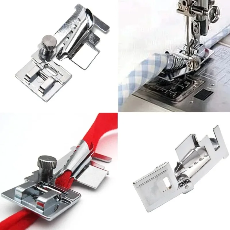 New Hot-selling Multifunctional Household Electric Sewing Machine Accessories Presser Foot Metal Edging Presser Foot