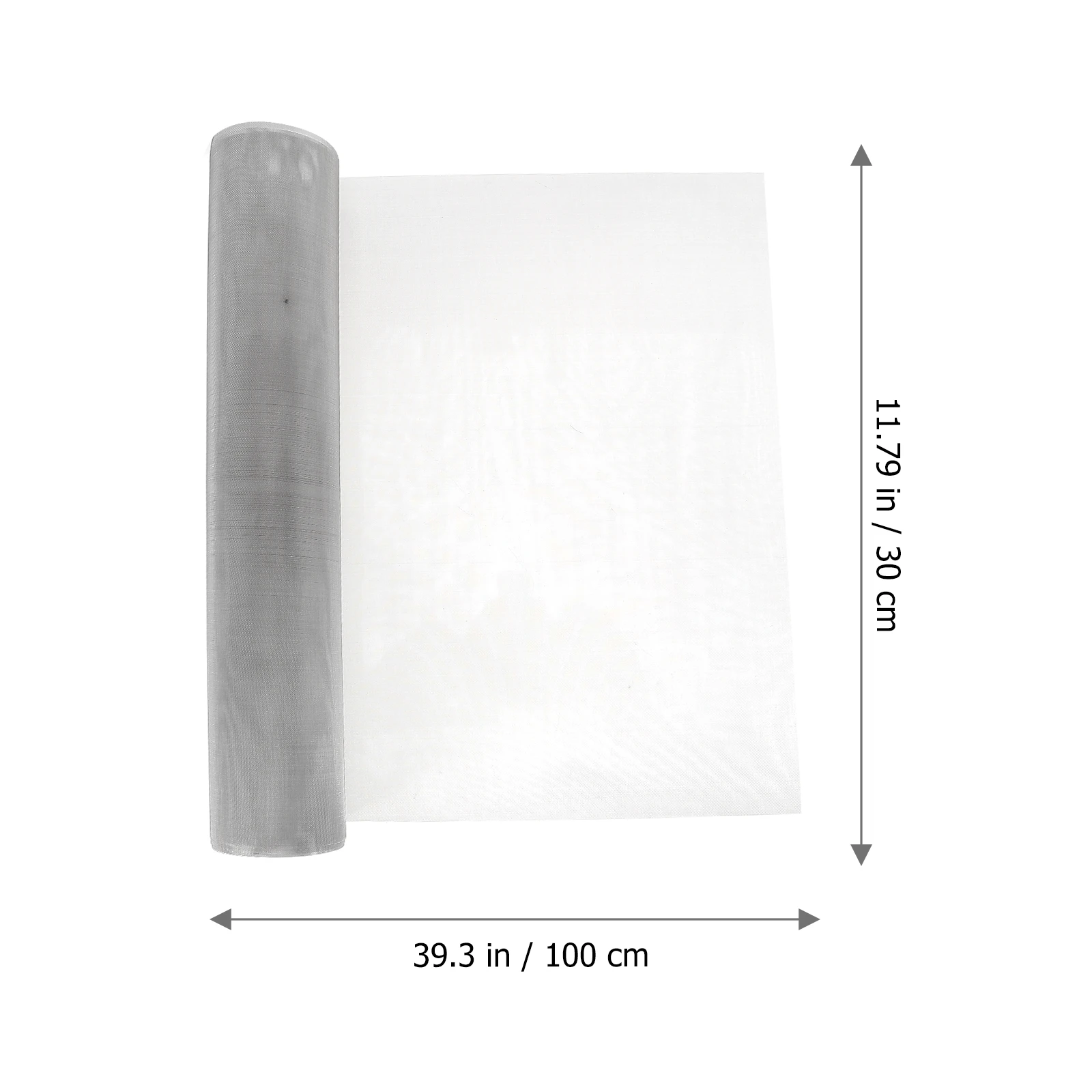 

2pcs Stainless Steel Woven Wire Sheets Rust Proof Corrosion Resistant High Temperature Metal Mesh For Weep Hole Insect Proofing