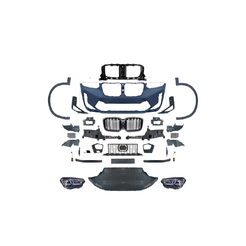 Tegrray G01/08-(18-21) Upgrade to  X3M-(2022+) old to new Body Kits Includes Hood and Headlights for 2018 2019 2020 2021