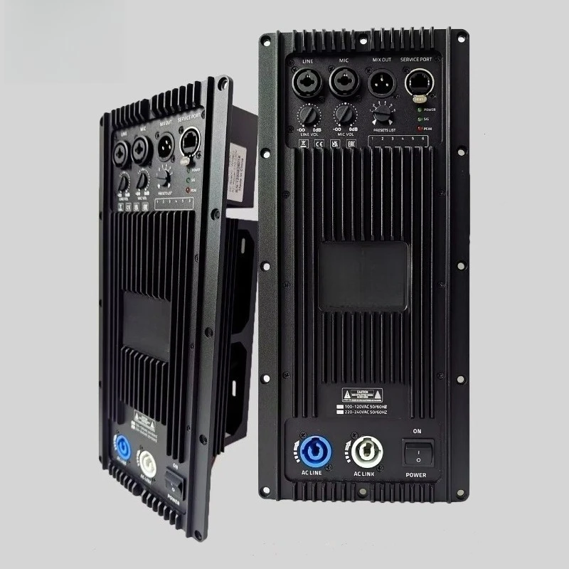 

Модуль усилителя MW AUDIO Bi AMP 200W 400W DSP для активных акустических систем