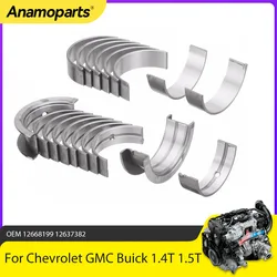Engine Parts Crankshaft Main Con Rod Bearing Set Fit 1.0 1.4 1.5 L T LFV L5Q LV7 For Chevrolet Cruze Malibu Trax 1.0L 1.4L 1.5L