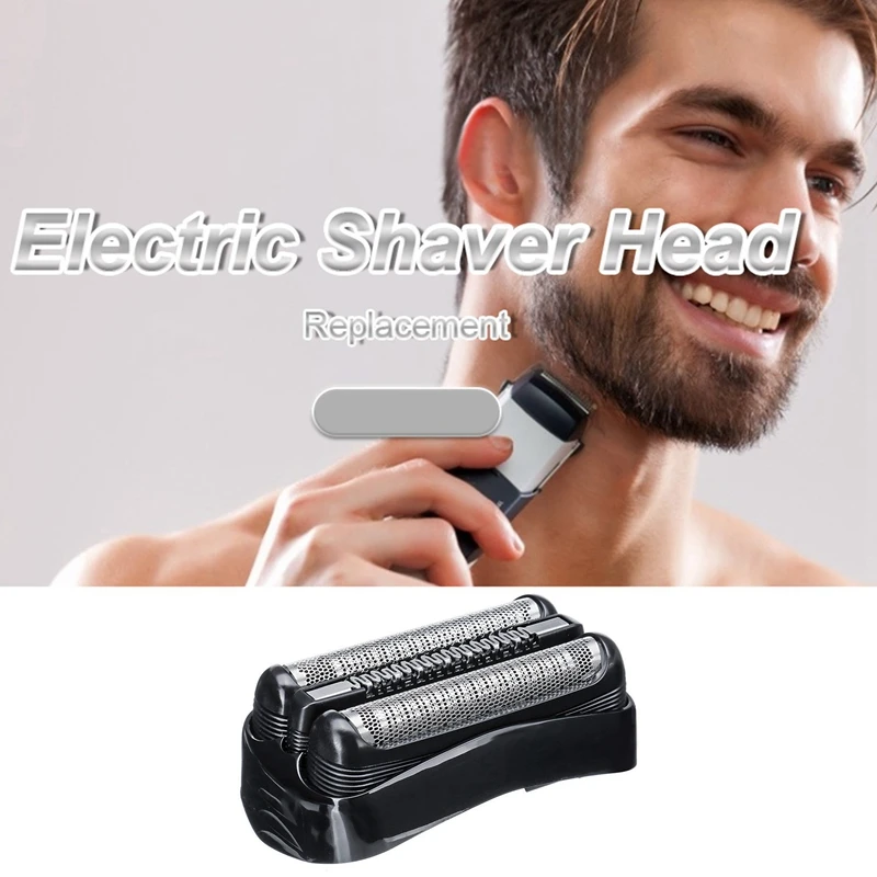 Substituição Shaver Head Acessórios, Faca Net Membrana para Braun Série 3, barbeadores elétricos, 301S, 310S, 320S, 3000S, 21B, 5Pcs