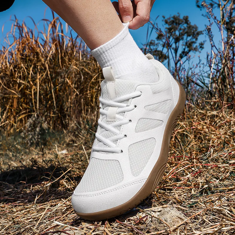 Light outdoor casual shoes men's wide-headed barefoot trendy German training men's sports hiking