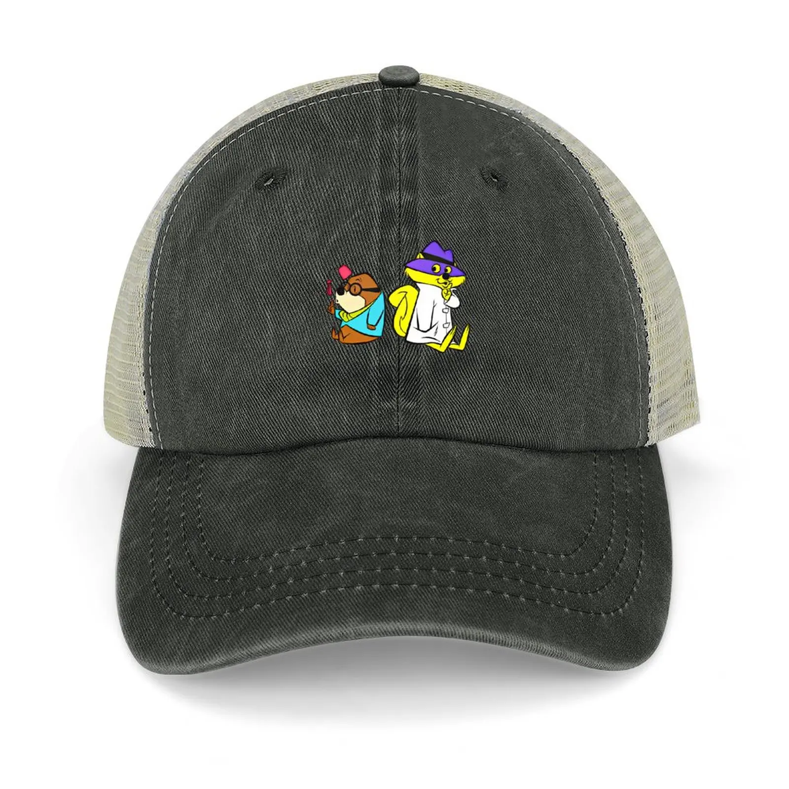 

secret squirrel and morocco mole \t \t Cowboy Hat Visor Snap Back Hat Women's Beach Visor Men's