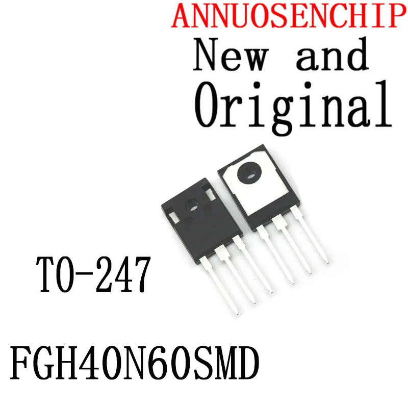 2PCS New And Original TO247 40N60SMD TO-3P 40N60 GH40N60 TO-247 IC New Original FGH40N60SMD