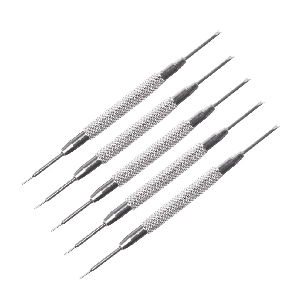 

10pcs Watch B Repair Tool Kit Silver Spring Bar Pins Remover Easy Fitting Removing Straps Long Lasting Use