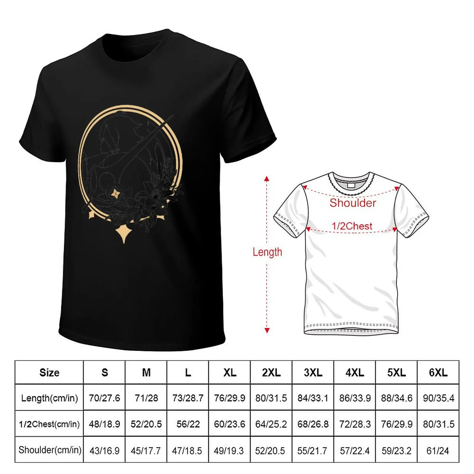 Ether Constellation Design T-Shirt Breathable Travel T-Shirt