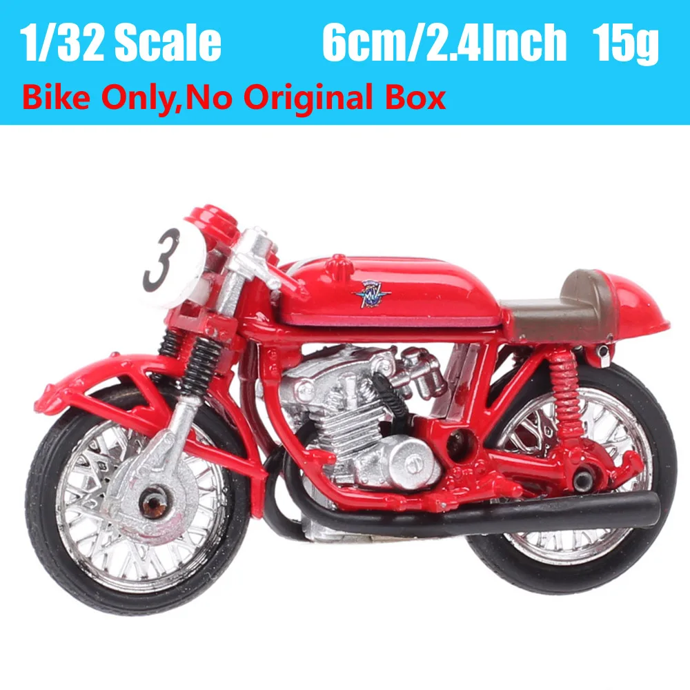 Bike Only 1/32 Scale Tiny Classic MV AGUSTA 250 Corsa 1958 Motorcycle Diecast Plastic Vehicle Toy Thumbnails NewRay Red