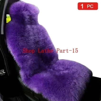 Warm Plush Car Seat Covers Universal Long Wool Fur Car Front Seat Protect Cushion Mat For Auto Accessories Car Seat Protector