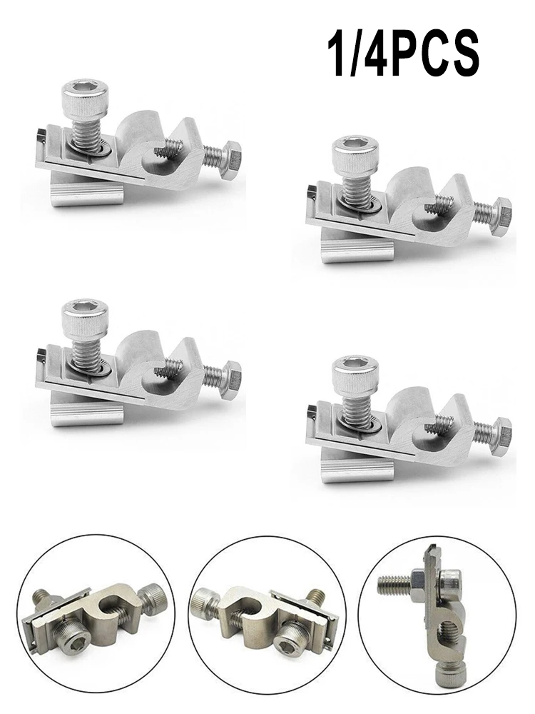 مشابك تثبيت الألواح الشمسية ، مشابك تثبيت العروات الأرضية ، دعم الكهروضوئية لنظام الطاقة الشمسية ، تثبيت الأجزاء