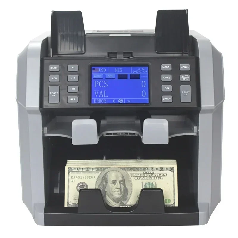 Hot Sale Mix Value Money Counter Machine Touch Screen Multi Currencies Banknote Bill Counting And Sorting With Built-in Printer