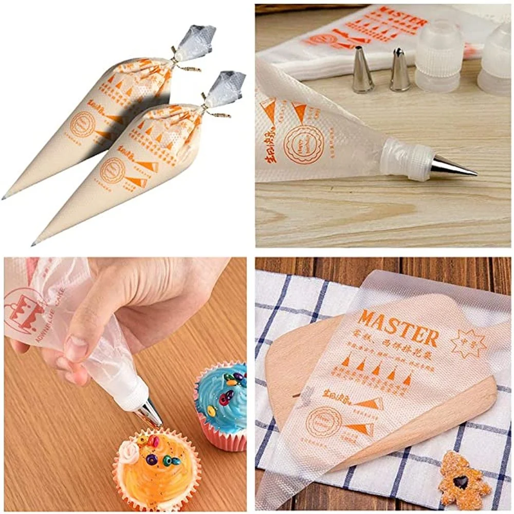 100 ~ 300 pezzi Sacchetti per pasticceria usa e getta Prodotti