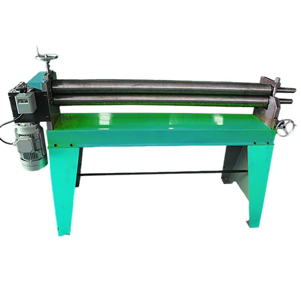 Manual Electric Offset three-star coiler three-roller rolling machine sheet rolling machine