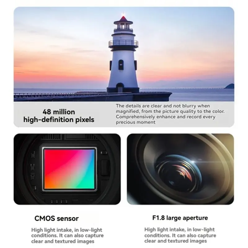 [NEW A09R!】 48MP Digital CCD Camera 1080P HD Video Camera With Flip Screen 16X With Flash & Long Battery Life(NO Memory Card)