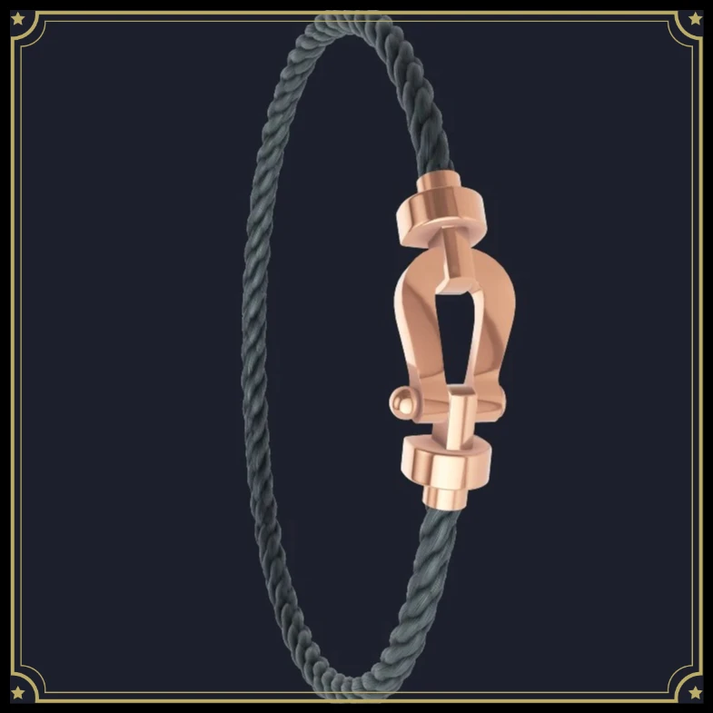 

LZJV New 925 Silver Pink Nylon M Smooth Surface Fashion Bracelet Female Daily Wear Party Party Gifts Luxurious Couple Jewelry