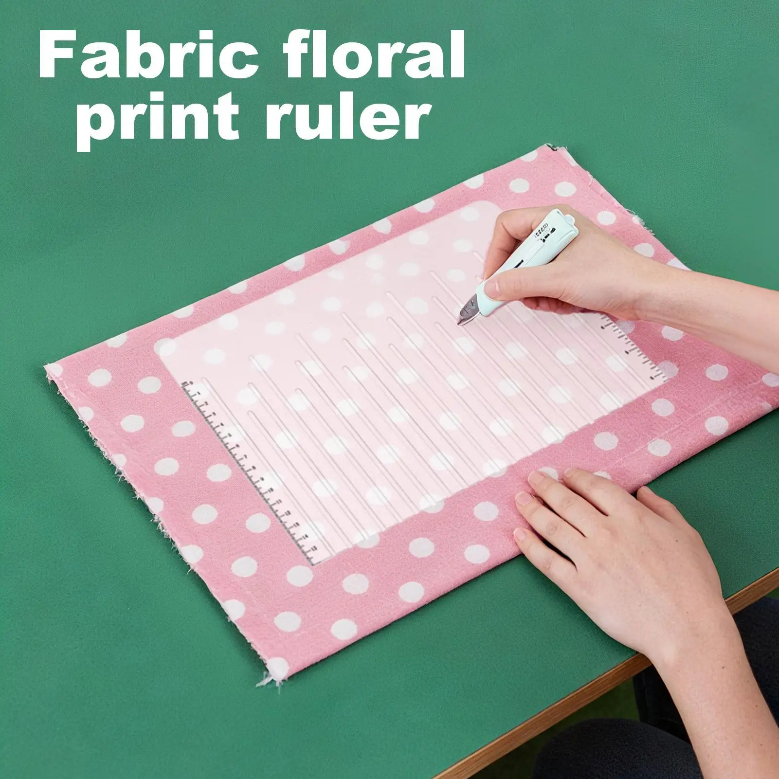 

Sewing Ruler Clear Acrylic Sewing Ruler Clothes Cutting Measuring Tool for Cutting Hemming Quilters Beginners Crafts Making