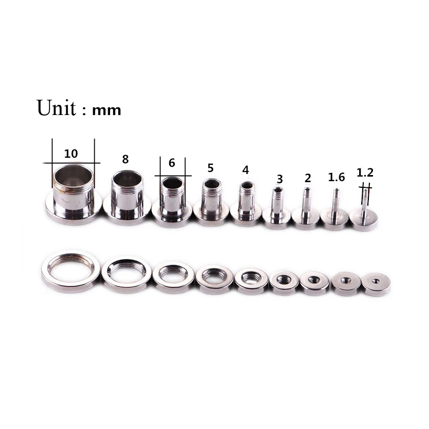 316L Stainless Steel Ear Plugs and Tunnels Piercings Black Screwed Earring Expander Earlet Gauges Body Piercings Jewelry