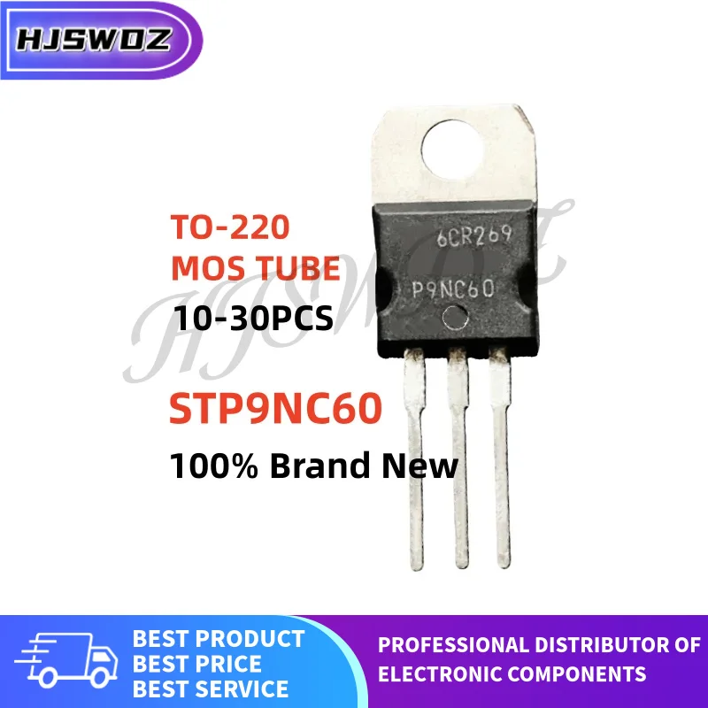 10~30PCS P9NC60 STP9NC60 TO-220 N-Channel MOS FET Field effect transistor New