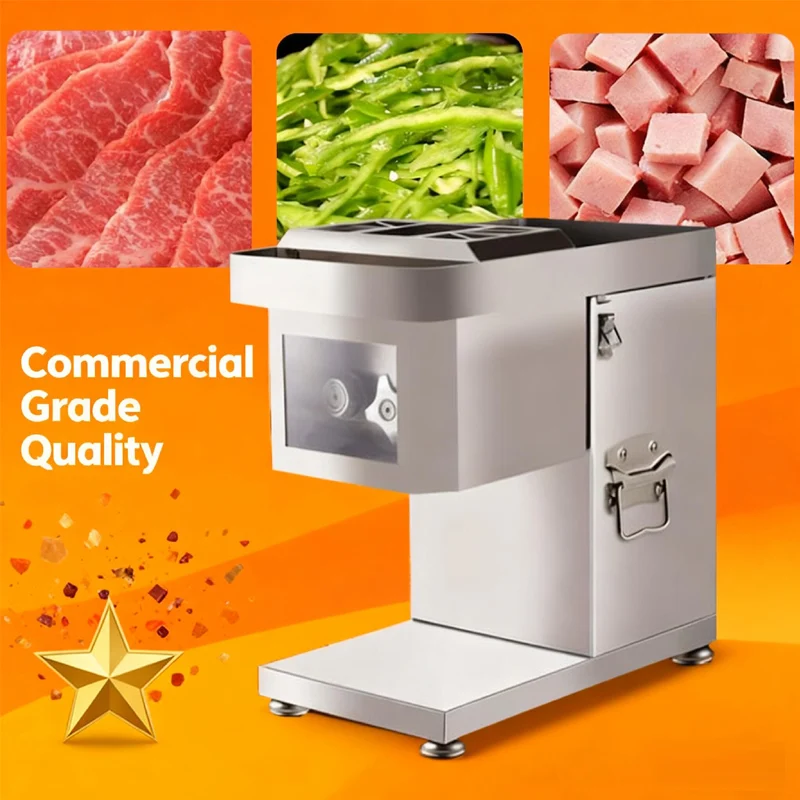 Kommerzielle automatische Schneidemaschine Kartoffel Karotte Ingwer Schredder elektrische Slicer Gemüseschneider Maschine Küchenmaschine