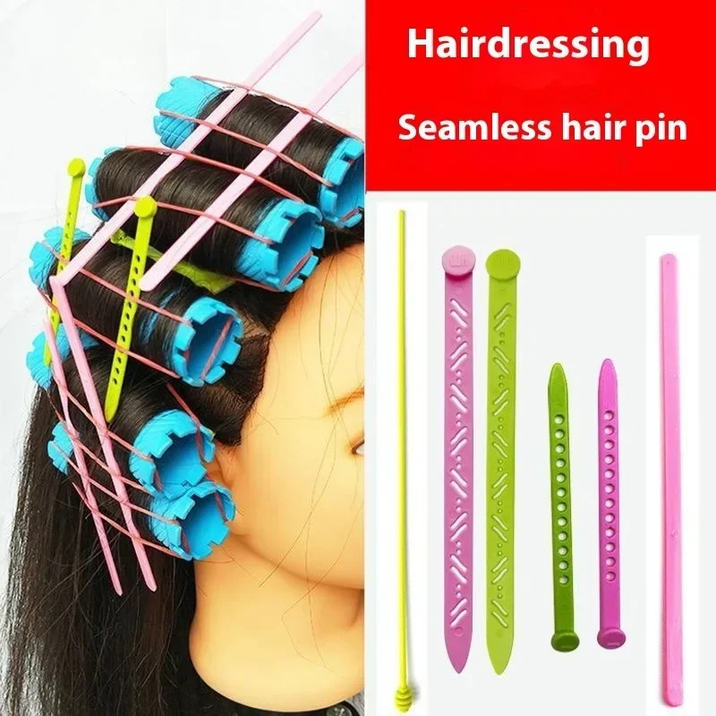 Heat Resistant Hair Pin No-Crease Thermal Clips for Cold Wave Hot Perm Salon-Grade Anti-Hair Tie Compression Styling Tools