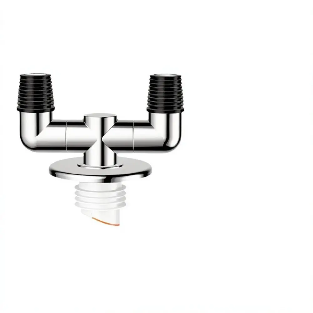 Sewer Pipe Splitter For Washing Machine Drain Connector Anti Smell Floor Drain Adapter Bathroom Plumbing Fitting Accessory