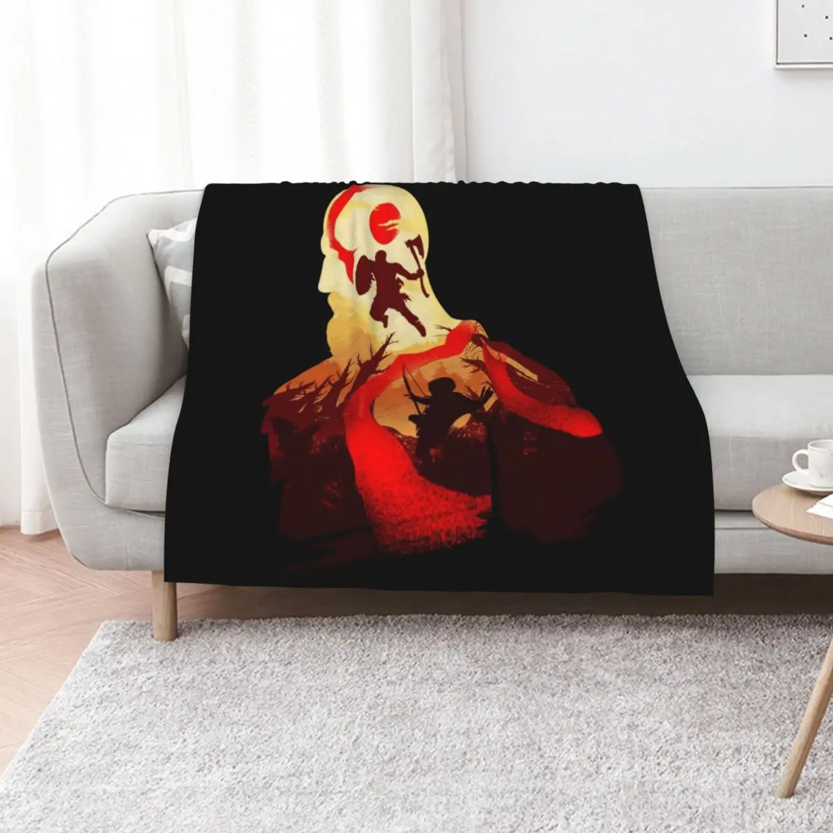 Father and Son Adventure Throw Blanket Air Conditioner Soft Blanket for Office Home